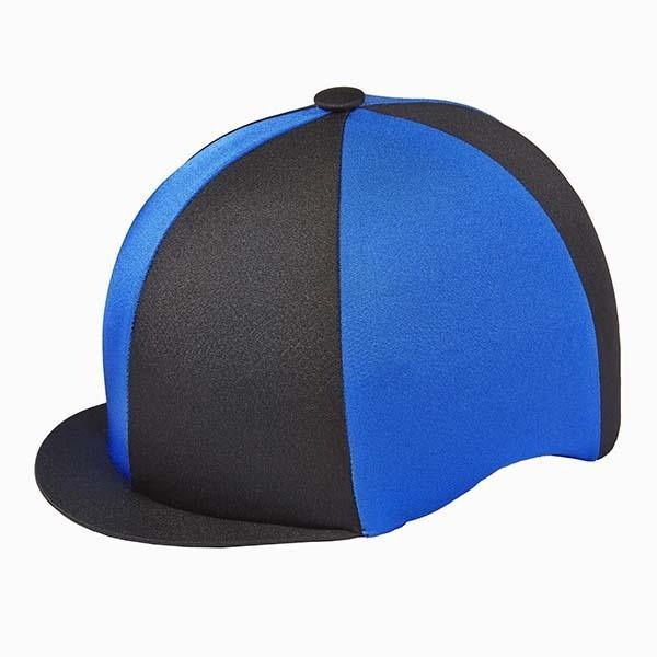 Capz Toque Bicolore Noir et Bleu Roi - SHOP HORSE